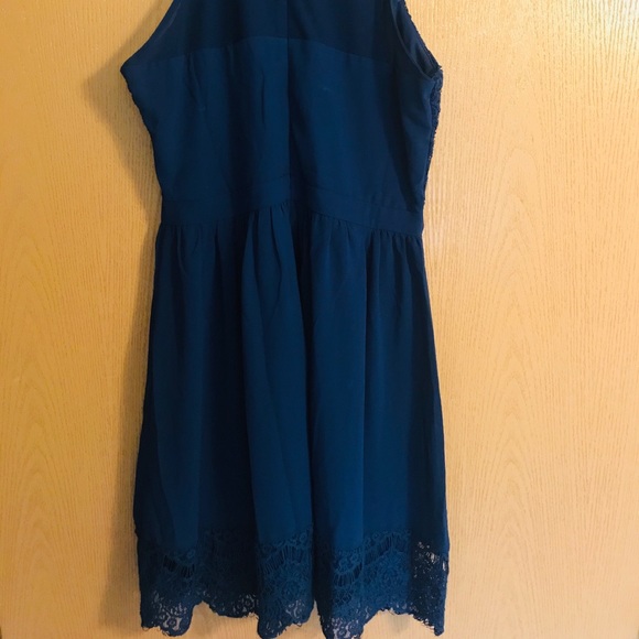 Navy Blue Dress - Picture 2 of 4